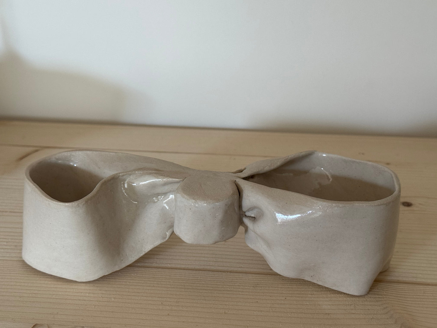 Large Bow Candle Holder